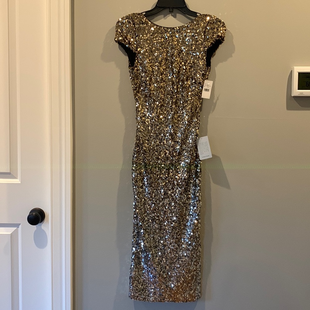 Dress The Population sequin dress XS. New.